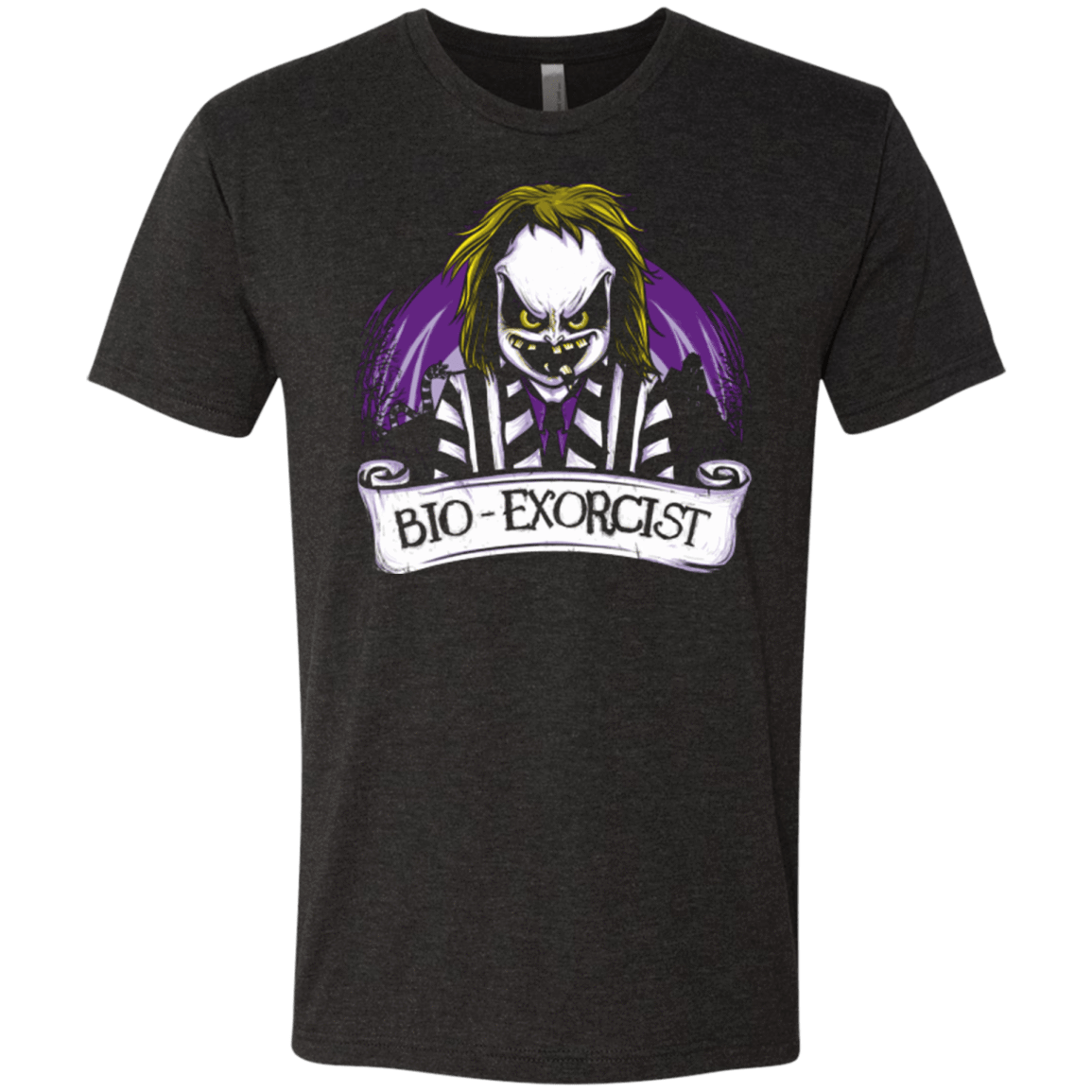 T-Shirts Vintage Black / Small Bio exorcist Men's Triblend T-Shirt