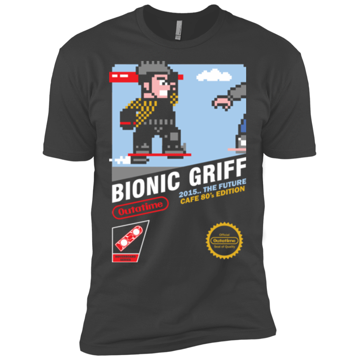 T-Shirts Heavy Metal / X-Small Bionic Griff Men's Premium T-Shirt