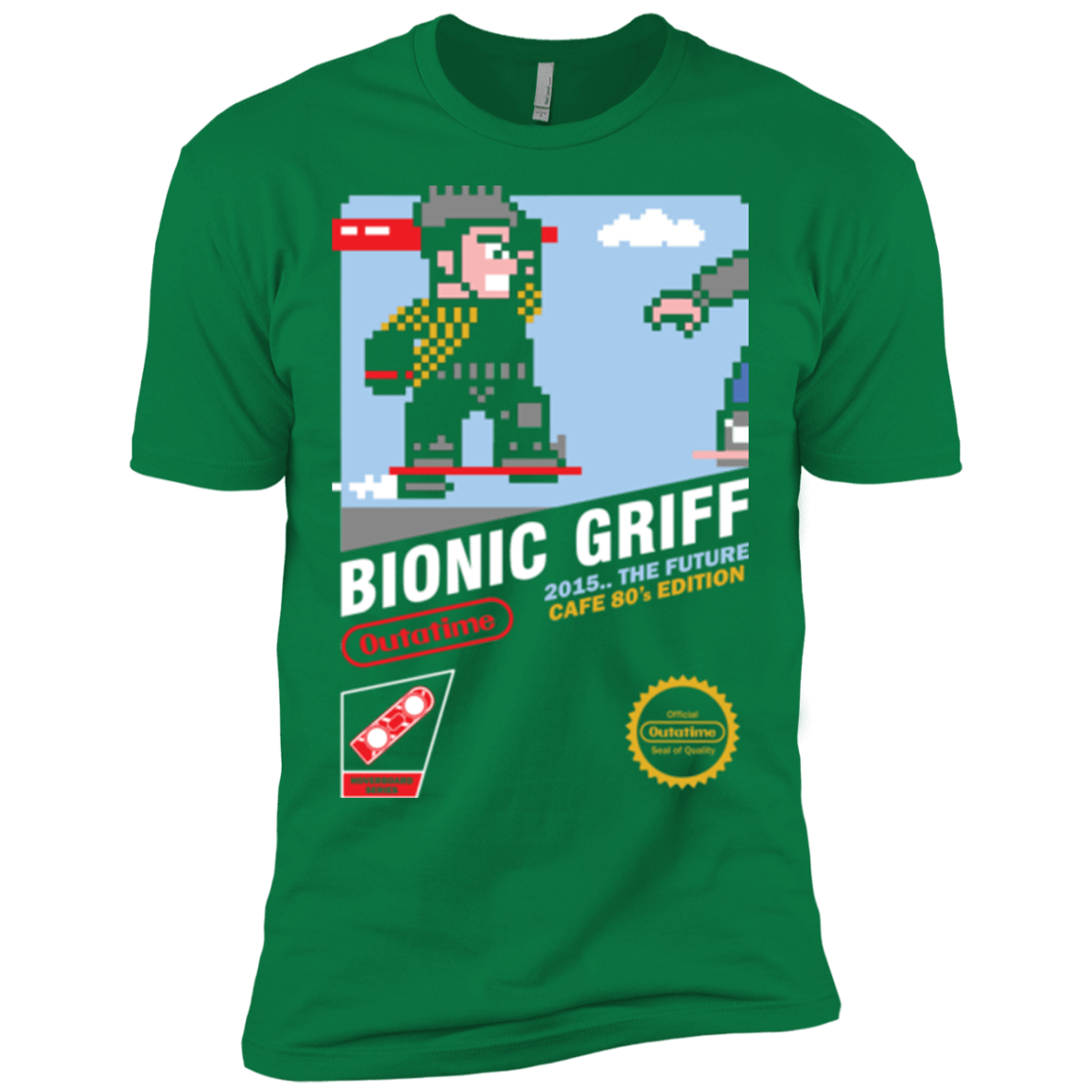 T-Shirts Kelly Green / X-Small Bionic Griff Men's Premium T-Shirt