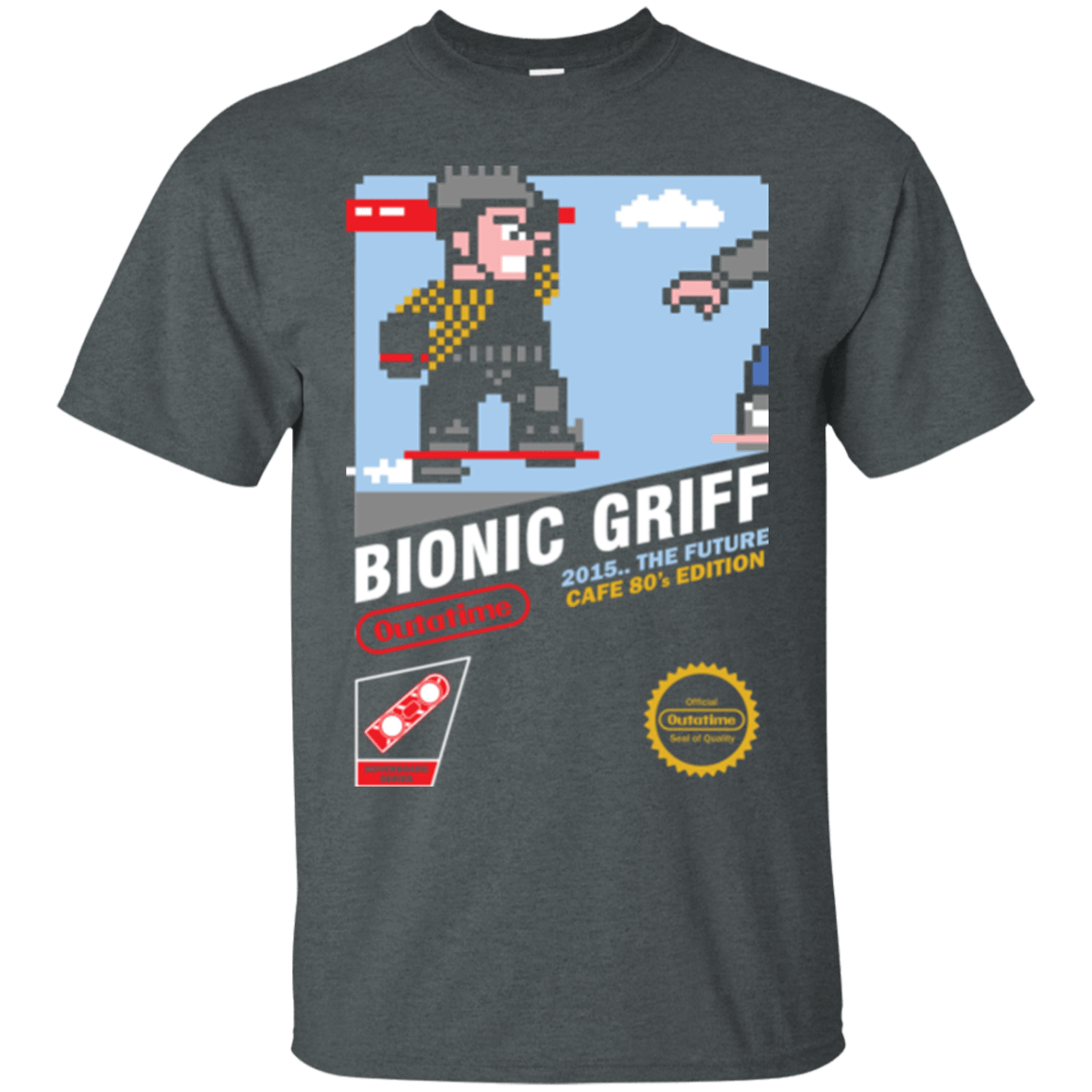 T-Shirts Dark Heather / Small Bionic Griff T-Shirt