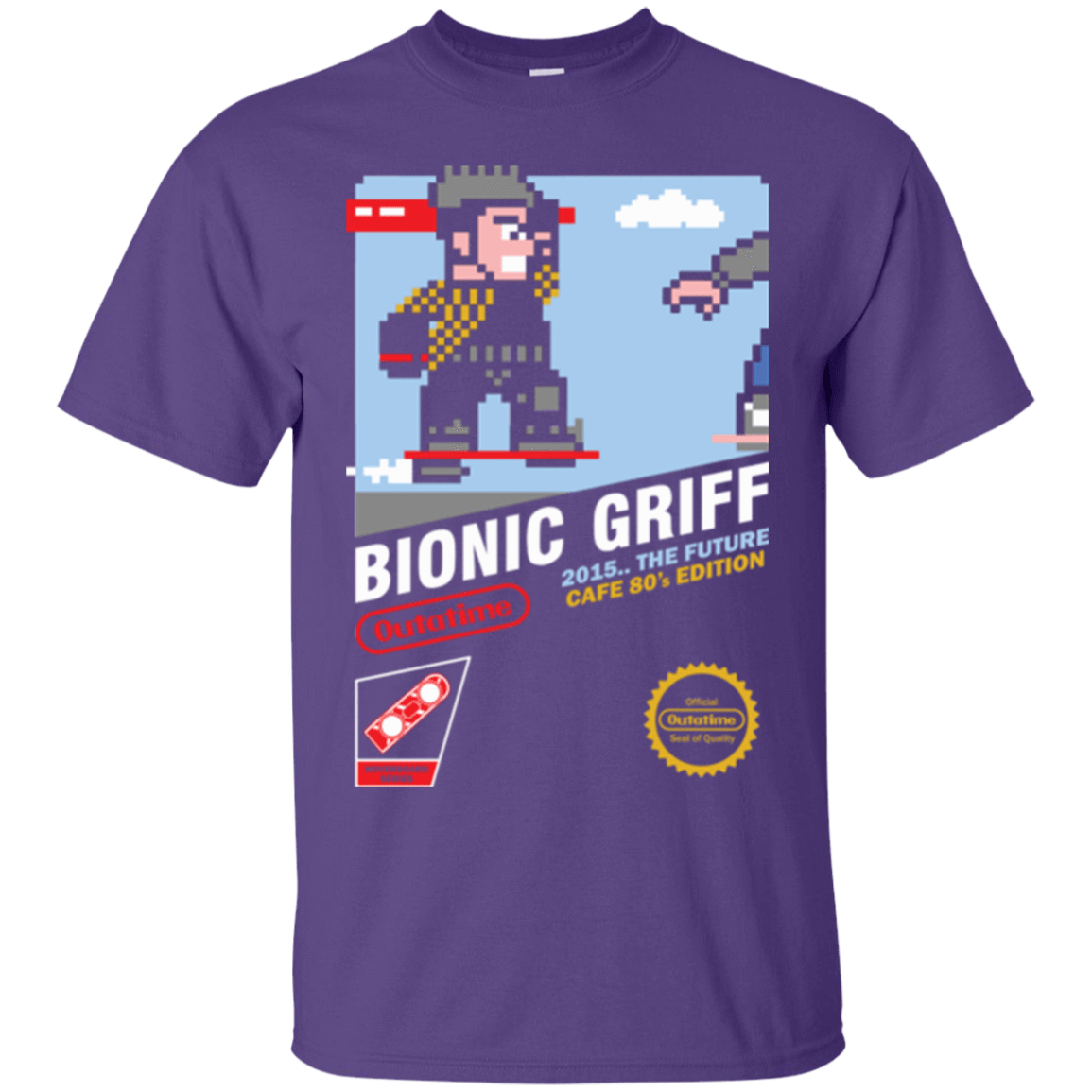 T-Shirts Purple / Small Bionic Griff T-Shirt