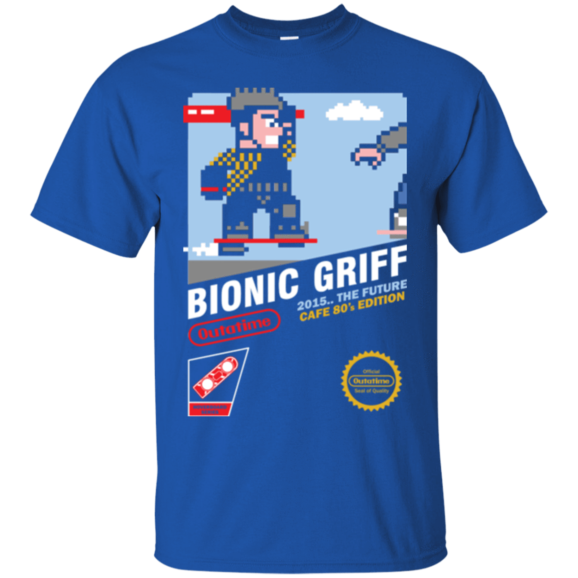 T-Shirts Royal / Small Bionic Griff T-Shirt