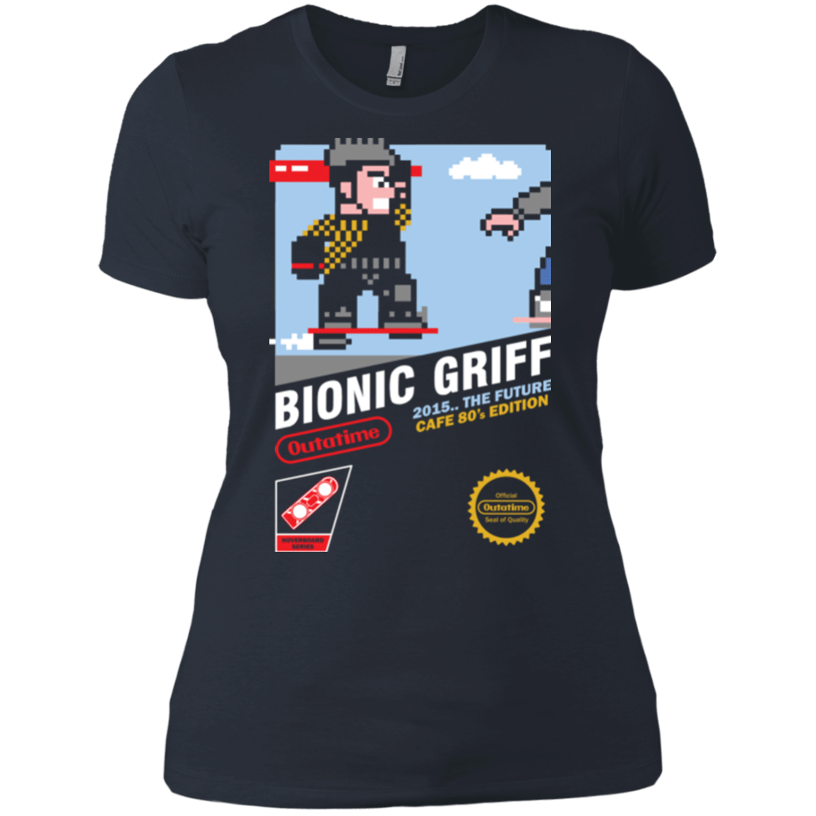 T-Shirts Indigo / X-Small Bionic Griff Women's Premium T-Shirt