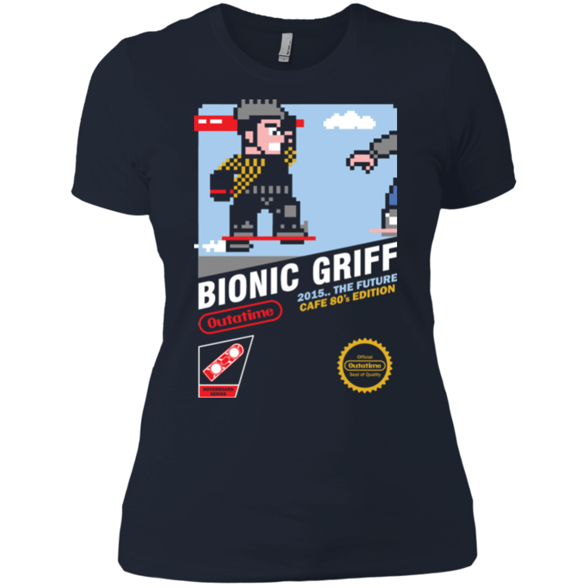T-Shirts Midnight Navy / X-Small Bionic Griff Women's Premium T-Shirt