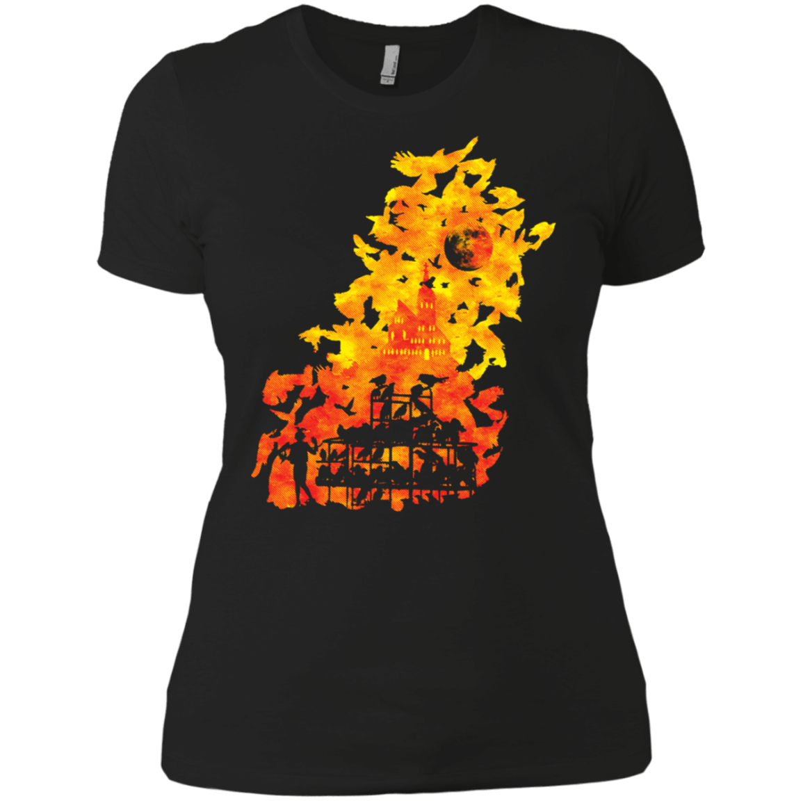 T-Shirts Black / X-Small Birds Of Terror Women's Premium T-Shirt