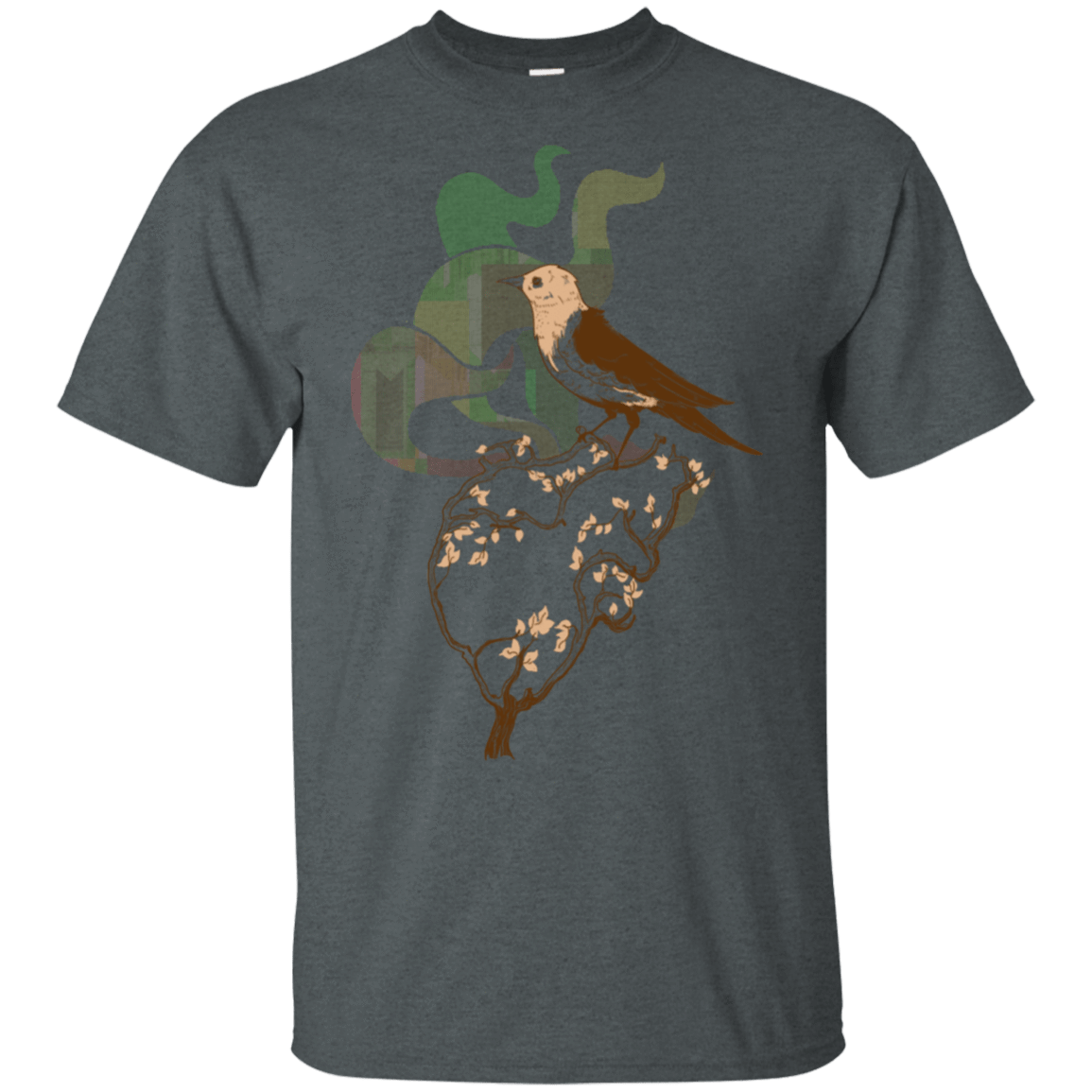 T-Shirts Dark Heather / S Birds T-Shirt