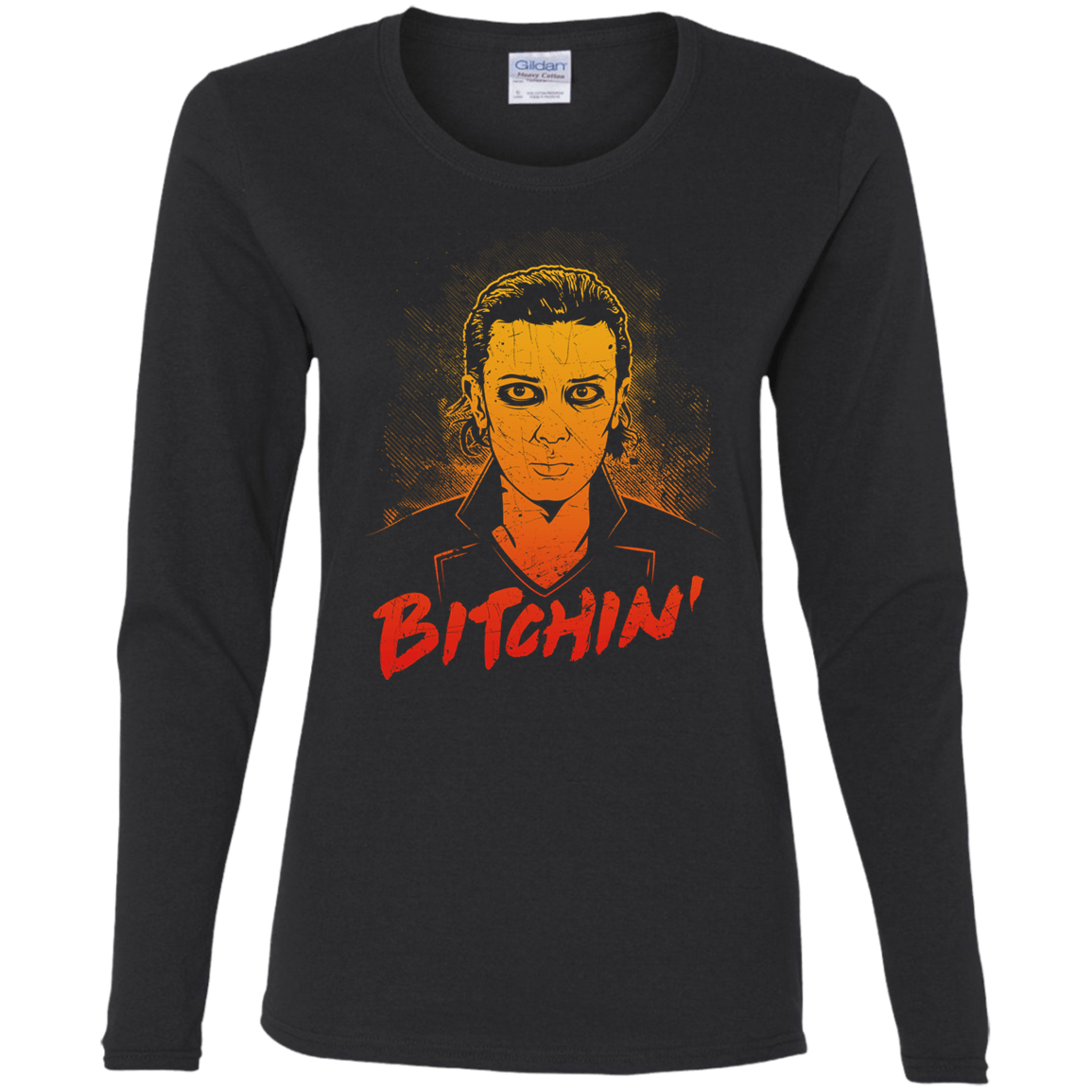 T-Shirts Black / S Bitchin' Women's Long Sleeve T-Shirt