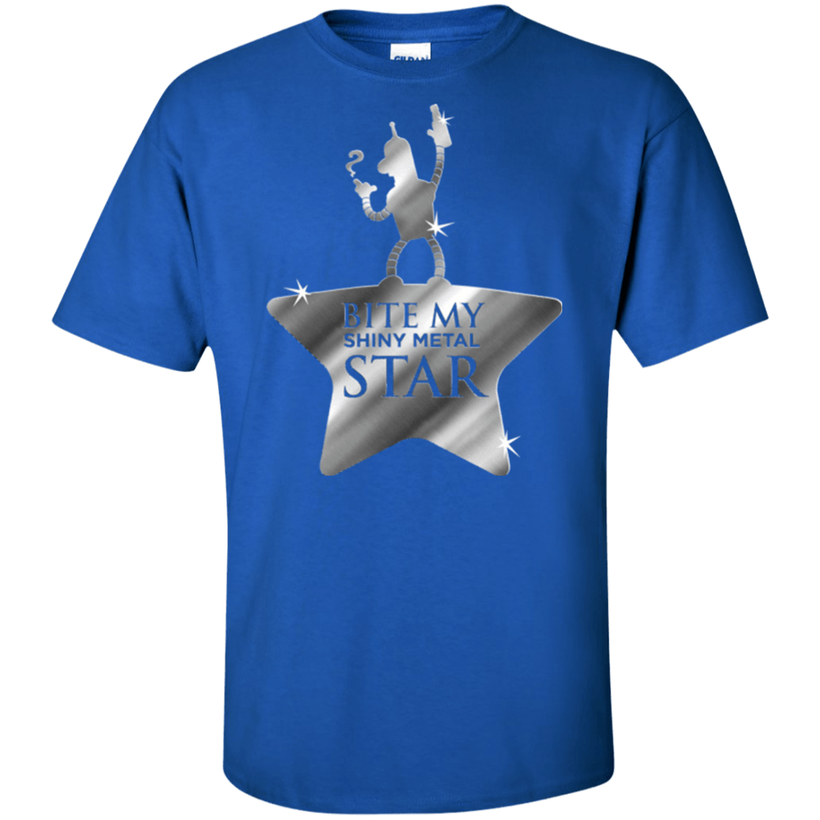 T-Shirts Royal / XLT Bite my Shiny Metal Star Tall T-Shirt