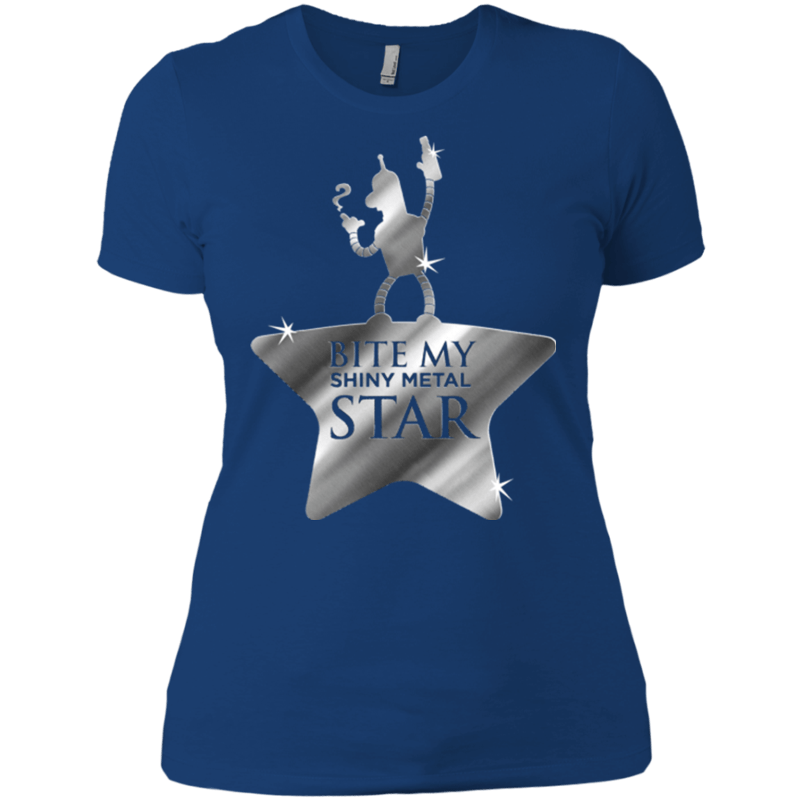 T-Shirts Royal / X-Small Bite my Shiny Metal Star Women's Premium T-Shirt