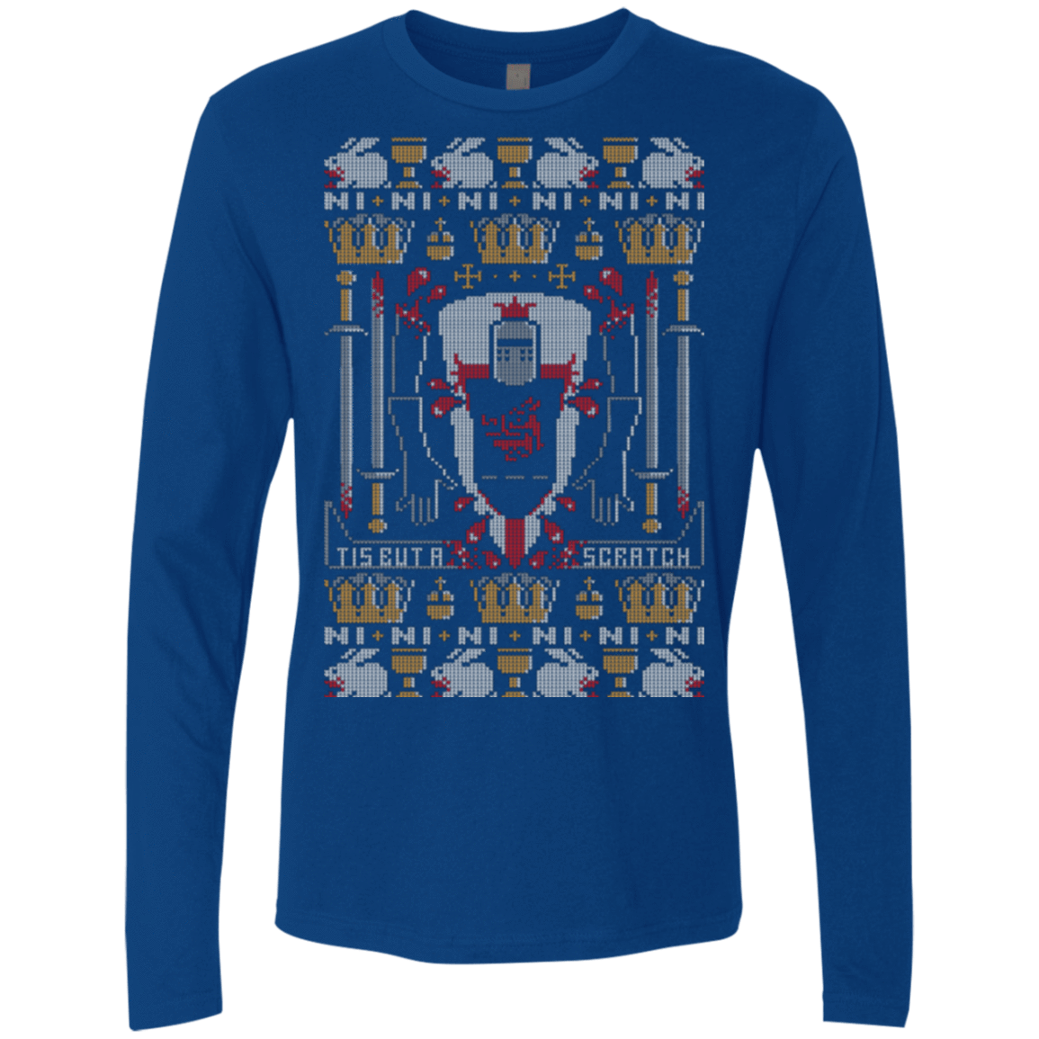 T-Shirts Royal / Small Bite ya Legs Off Men's Premium Long Sleeve