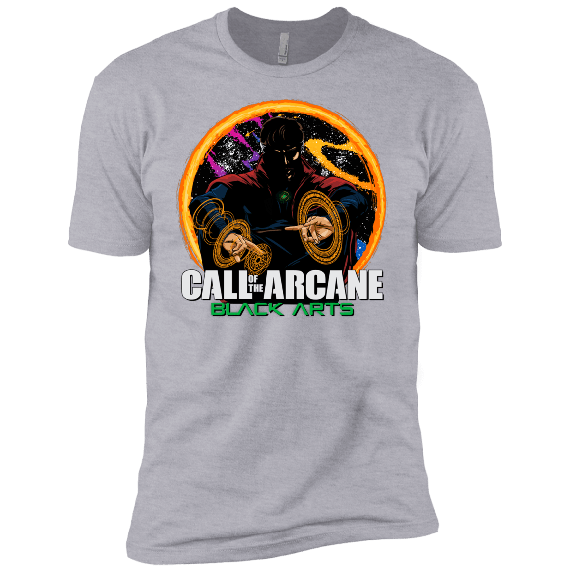 T-Shirts Heather Grey / YXS Black arts Boys Premium T-Shirt