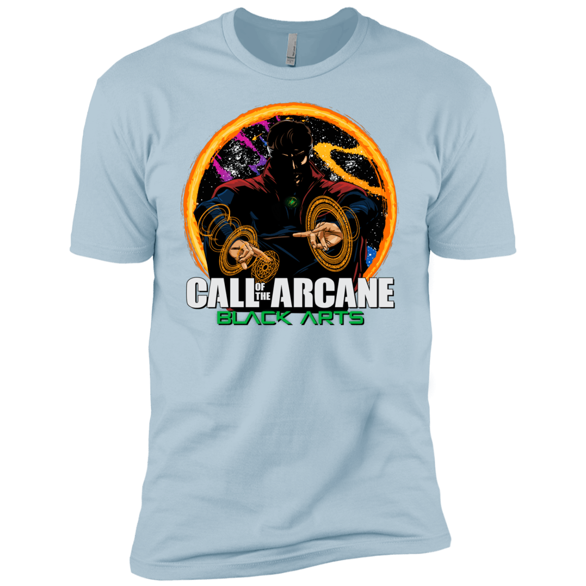 T-Shirts Light Blue / YXS Black arts Boys Premium T-Shirt