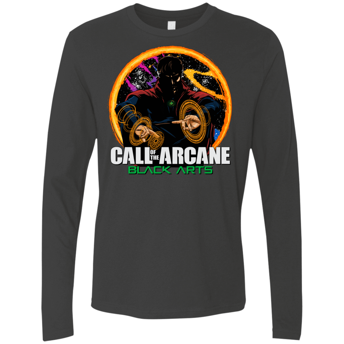 T-Shirts Heavy Metal / Small Black arts Men's Premium Long Sleeve