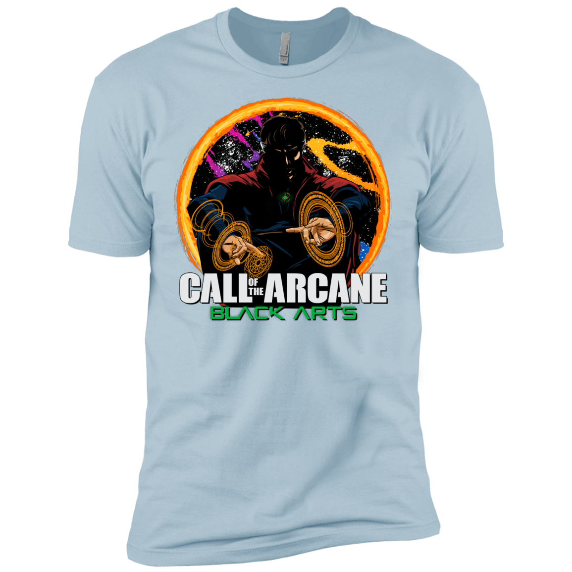 T-Shirts Light Blue / X-Small Black arts Men's Premium T-Shirt