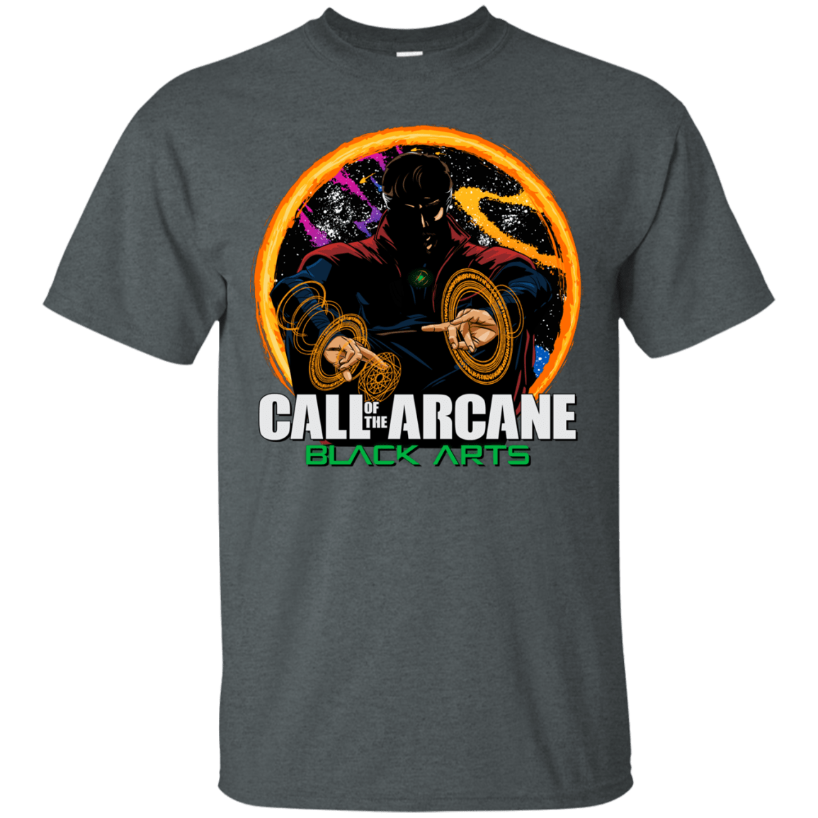 T-Shirts Dark Heather / Small Black arts T-Shirt