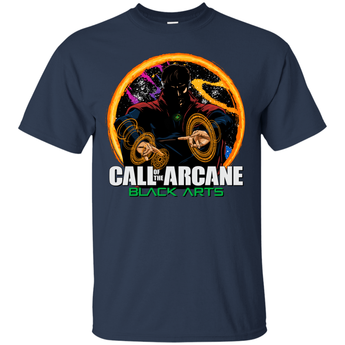 T-Shirts Navy / Small Black arts T-Shirt