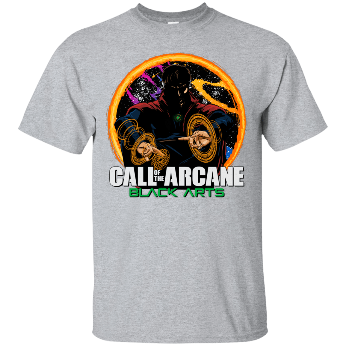 T-Shirts Sport Grey / Small Black arts T-Shirt