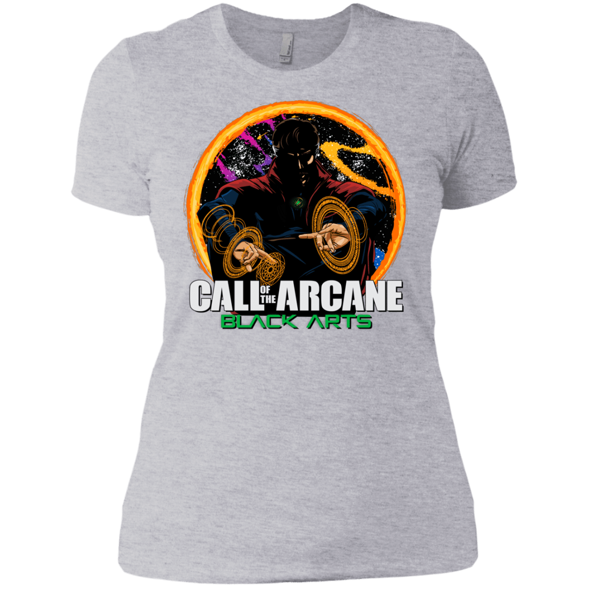 T-Shirts Heather Grey / X-Small Black arts Women's Premium T-Shirt