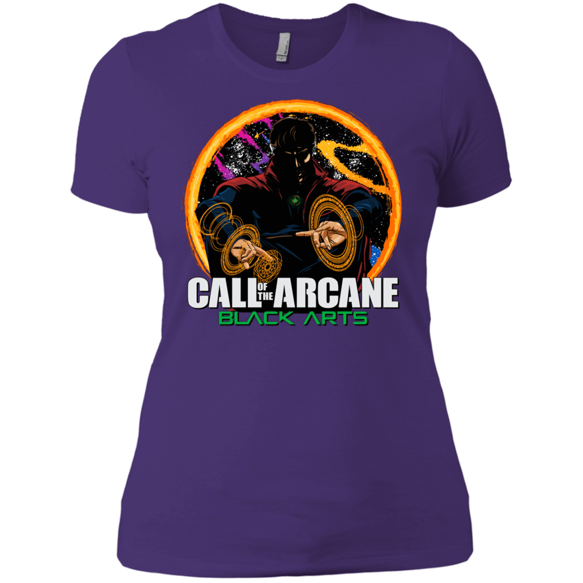 T-Shirts Purple / X-Small Black arts Women's Premium T-Shirt