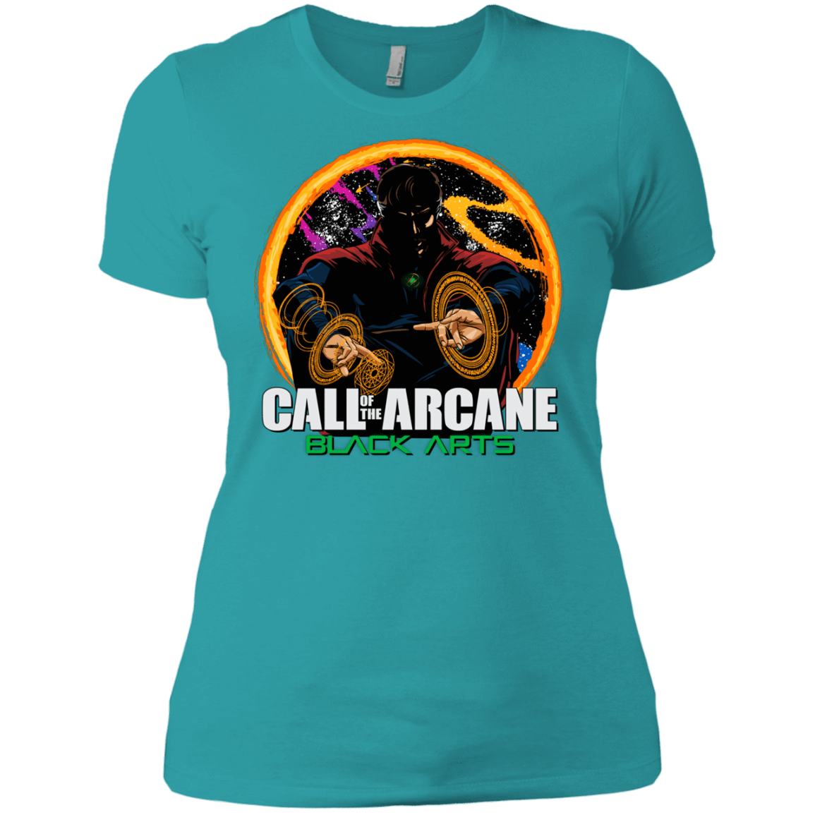 T-Shirts Tahiti Blue / X-Small Black arts Women's Premium T-Shirt