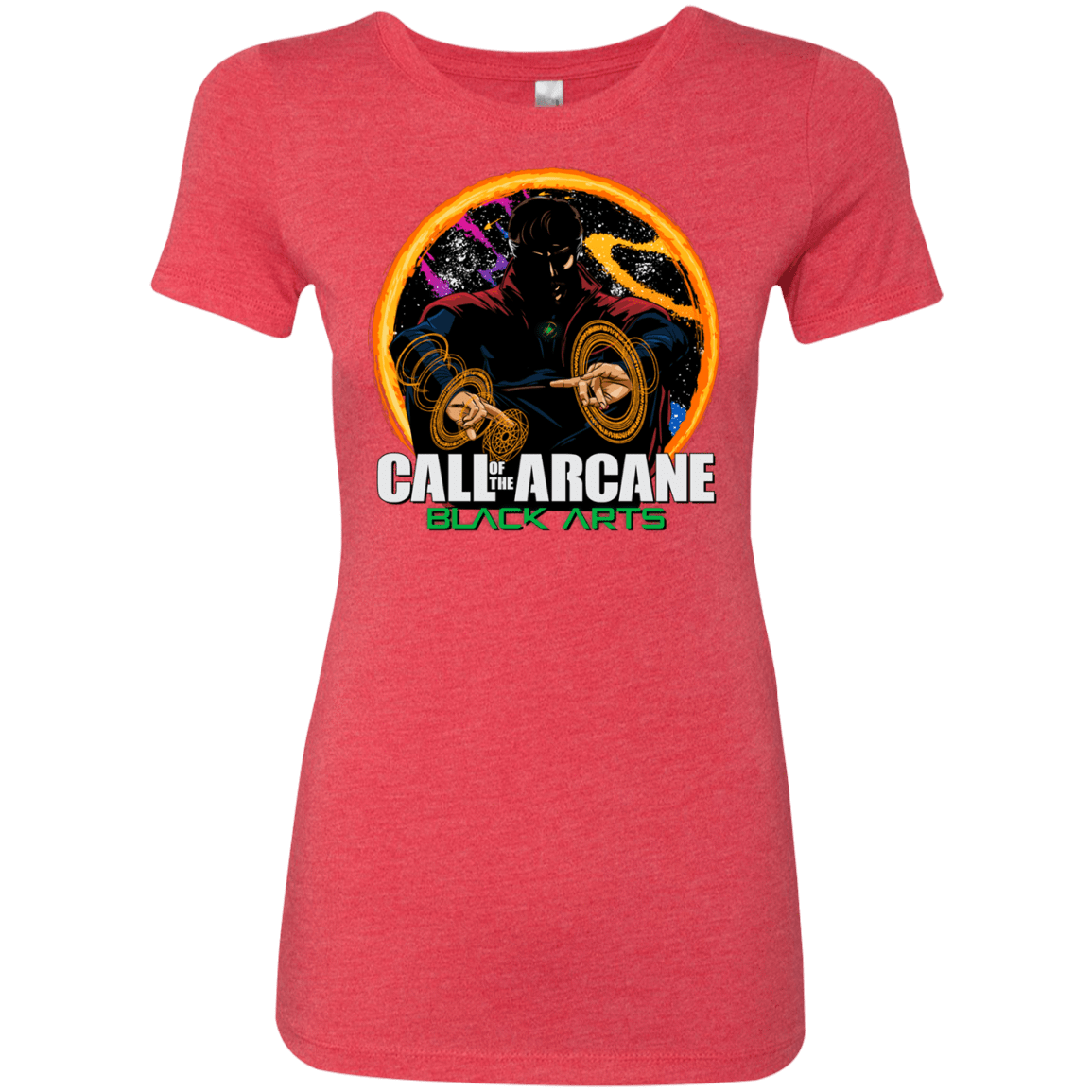 T-Shirts Vintage Red / Small Black arts Women's Triblend T-Shirt