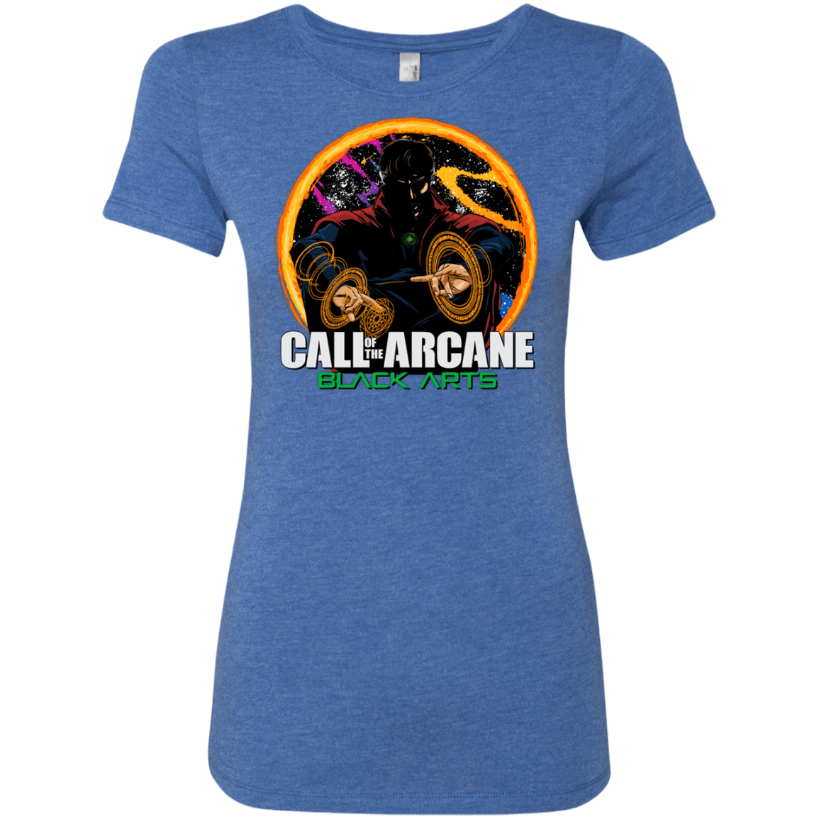 T-Shirts Vintage Royal / Small Black arts Women's Triblend T-Shirt