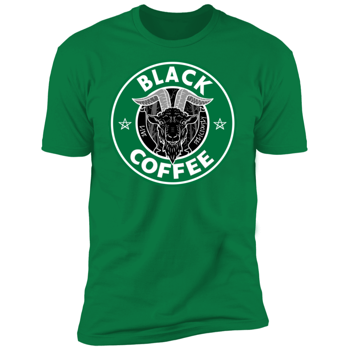 T-Shirts Kelly Green / S Black Coffee Men's Premium T-Shirt