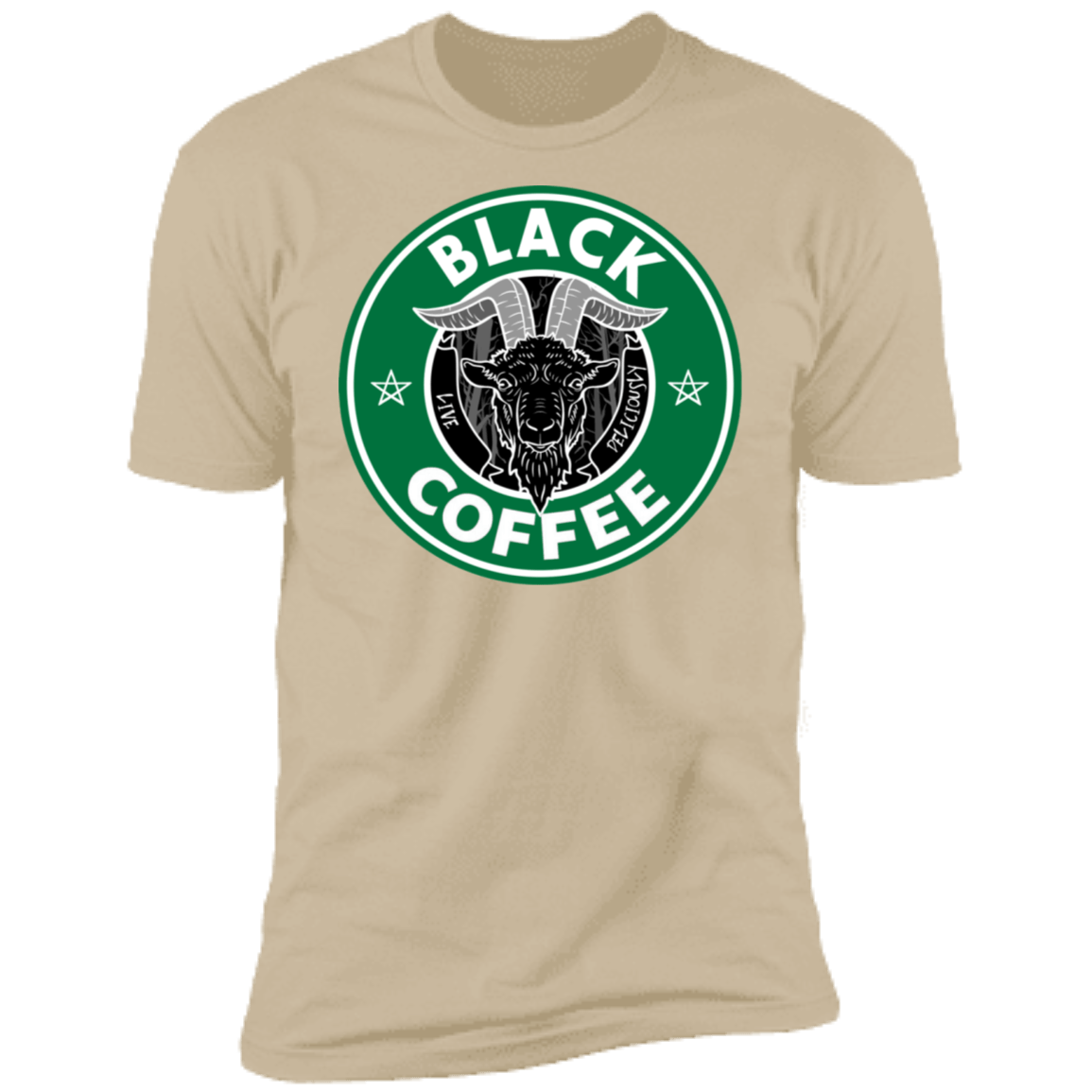 T-Shirts Sand / S Black Coffee Men's Premium T-Shirt