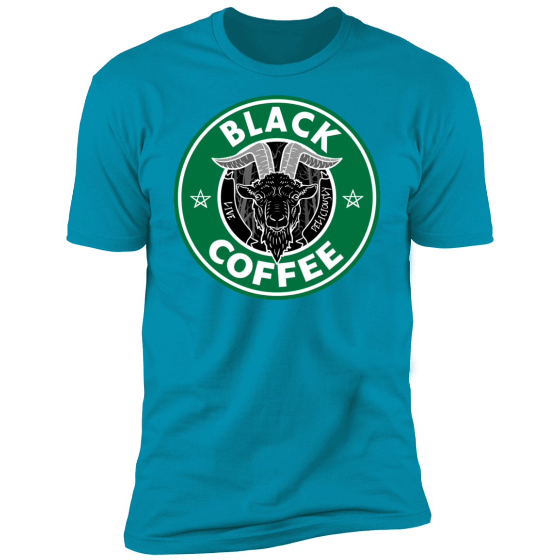 T-Shirts Turquoise / S Black Coffee Men's Premium T-Shirt