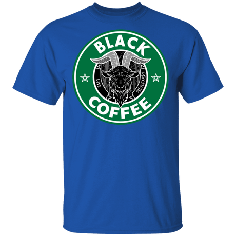 T-Shirts Royal / S Black Coffee T-Shirt
