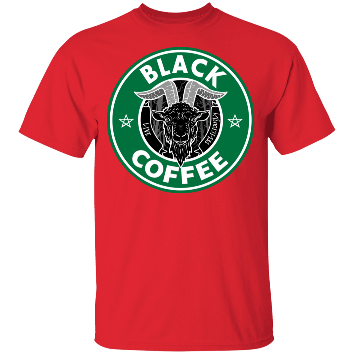 T-Shirts Red / YXS Black Coffee Youth T-Shirt