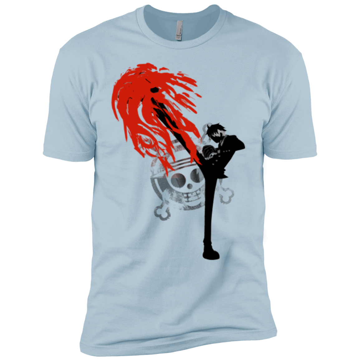 T-Shirts Light Blue / YXS Black leg 2 Boys Premium T-Shirt