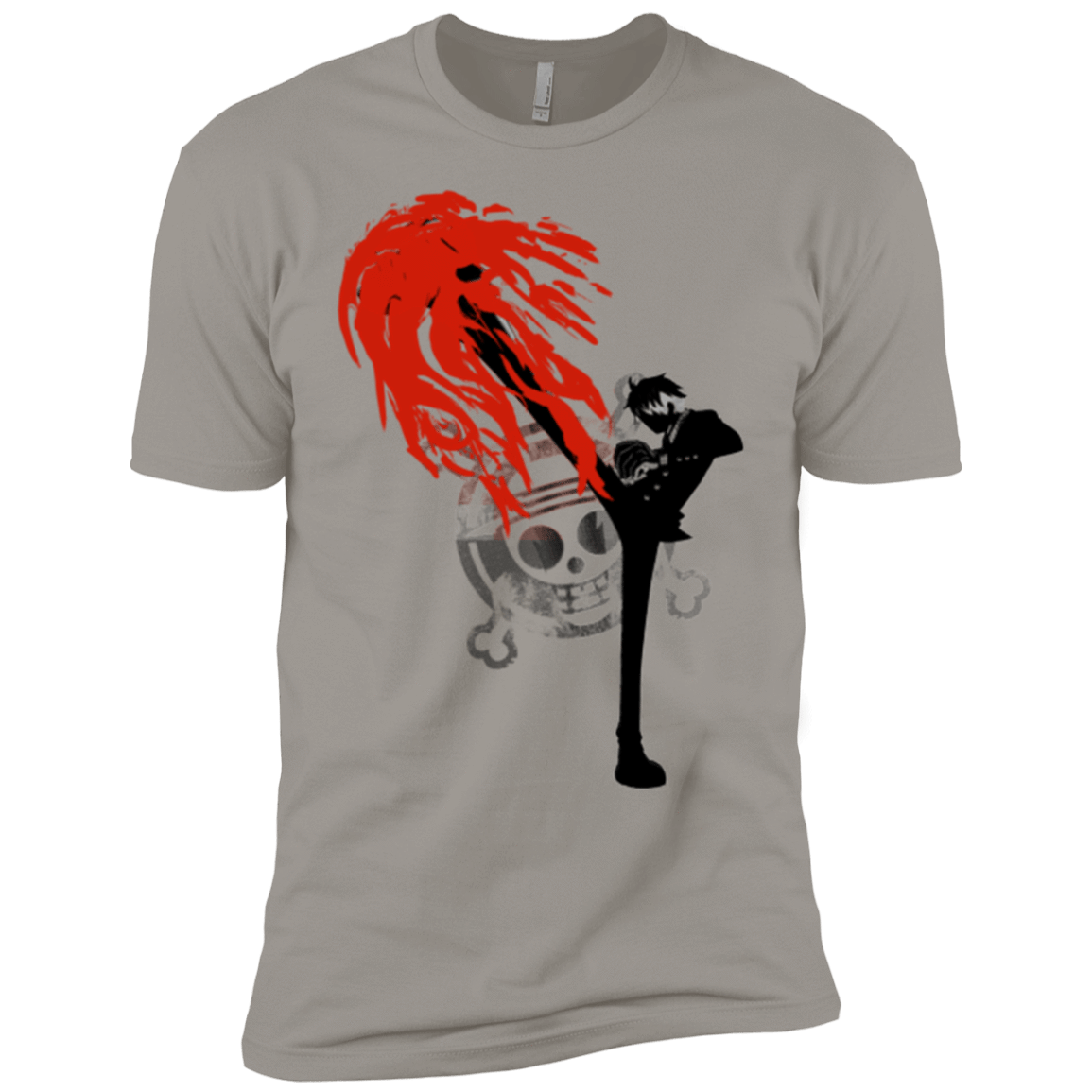 T-Shirts Light Grey / YXS Black leg 2 Boys Premium T-Shirt