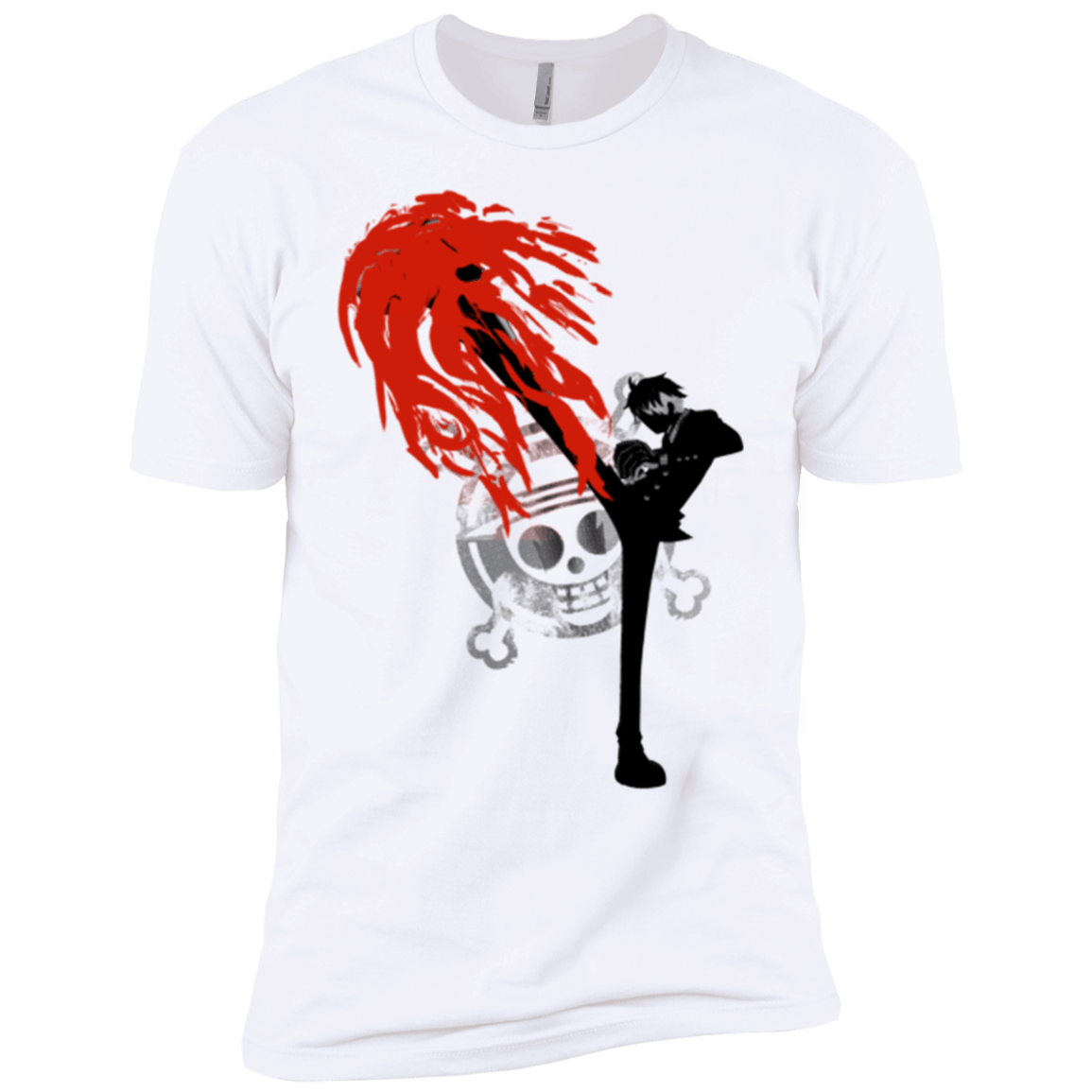 T-Shirts White / YXS Black leg 2 Boys Premium T-Shirt