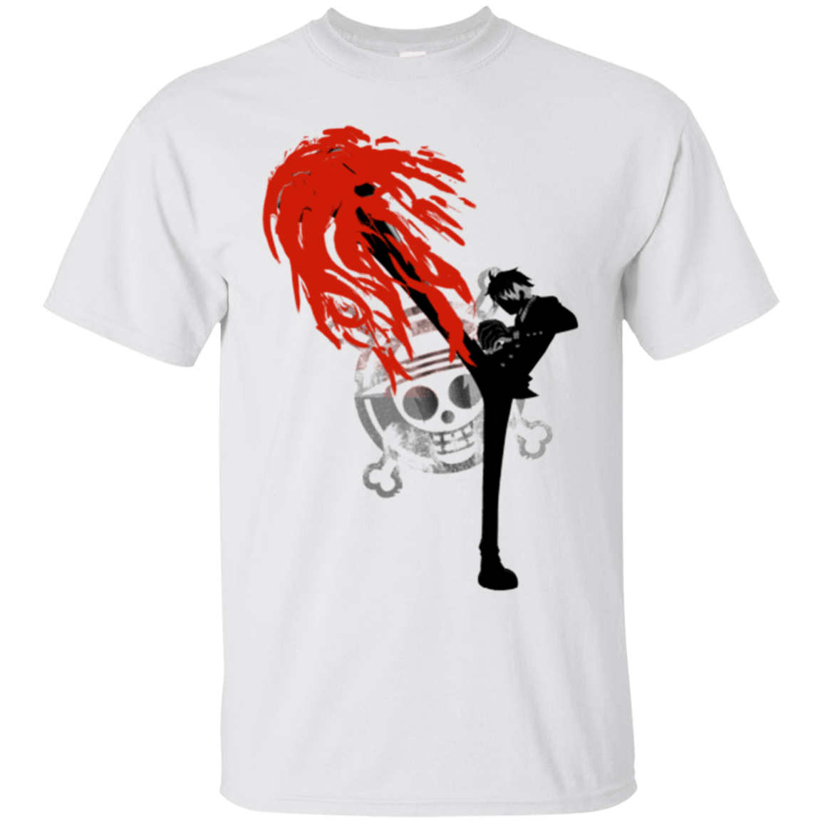 T-Shirts White / Small Black leg 2 T-Shirt