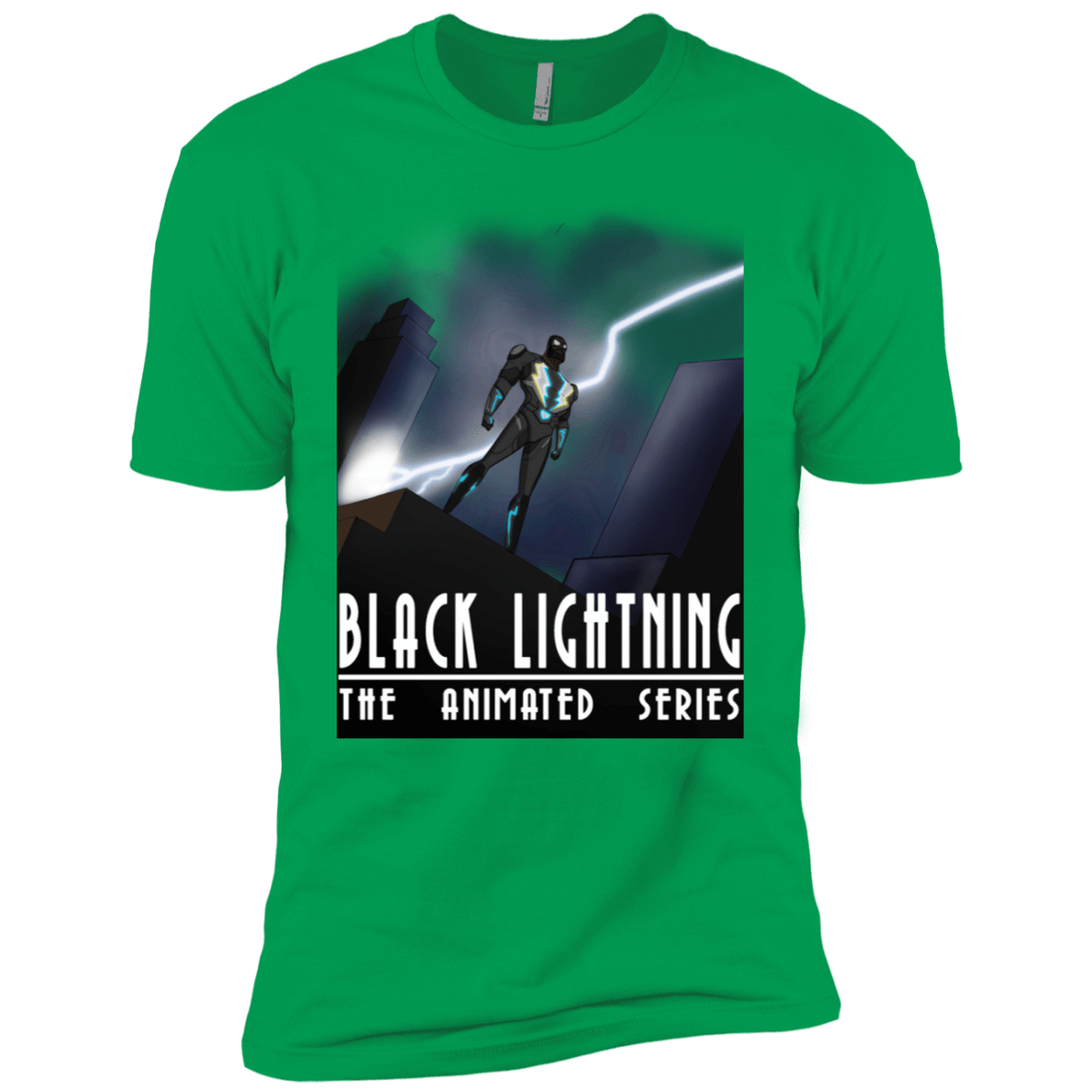 T-Shirts Kelly Green / YXS Black Lightning Series Boys Premium T-Shirt