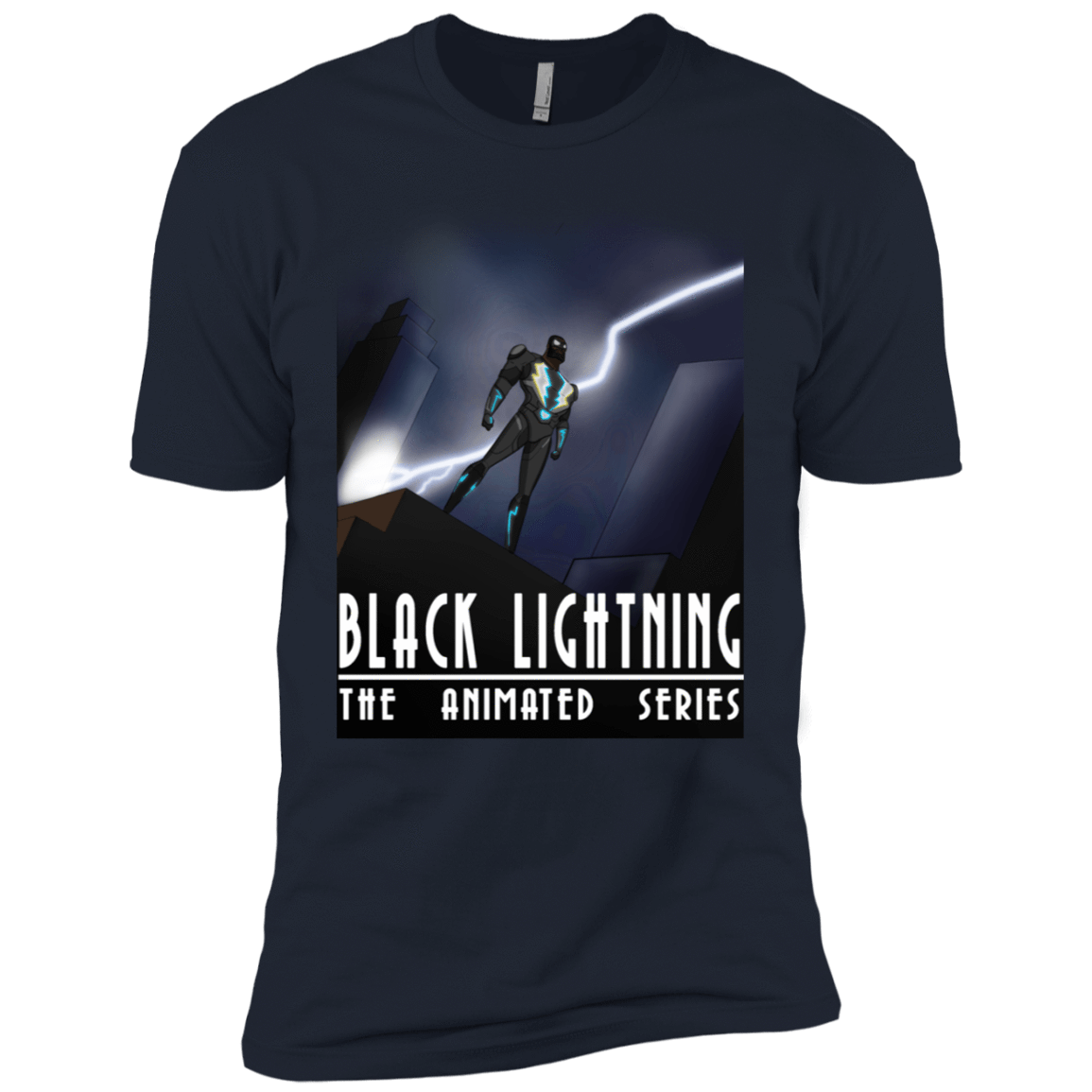 T-Shirts Midnight Navy / YXS Black Lightning Series Boys Premium T-Shirt