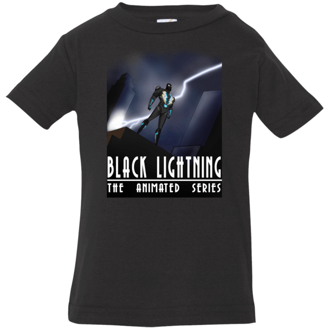T-Shirts Black / 6 Months Black Lightning Series Infant Premium T-Shirt
