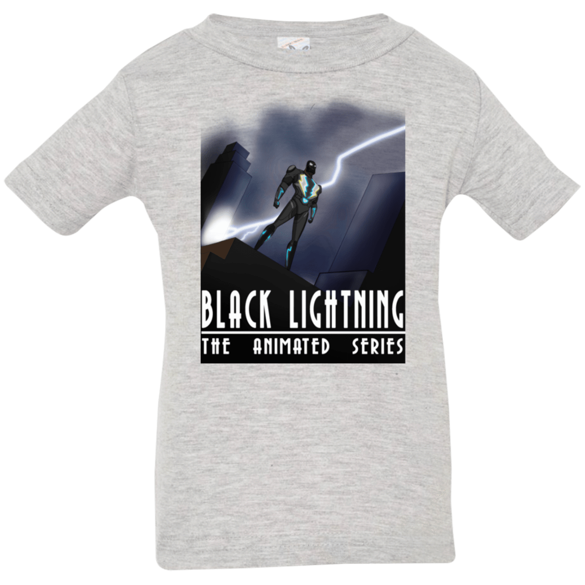 T-Shirts Heather Grey / 6 Months Black Lightning Series Infant Premium T-Shirt