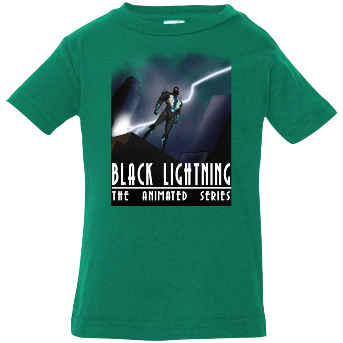 T-Shirts Kelly / 6 Months Black Lightning Series Infant Premium T-Shirt