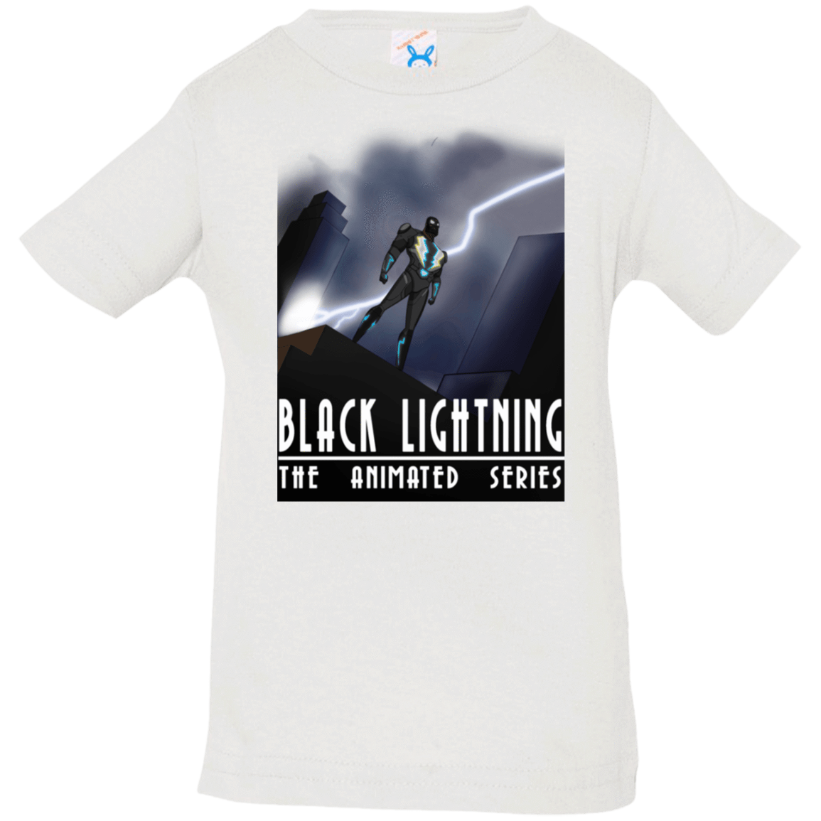 T-Shirts White / 6 Months Black Lightning Series Infant Premium T-Shirt