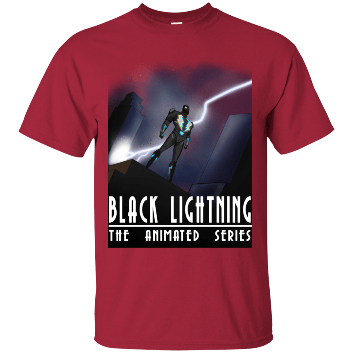 T-Shirts Cardinal / S Black Lightning Series T-Shirt