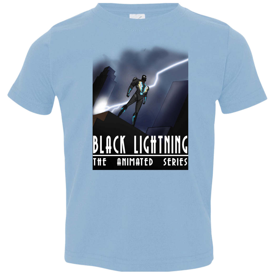 T-Shirts Light Blue / 2T Black Lightning Series Toddler Premium T-Shirt