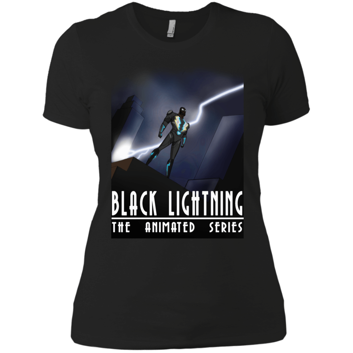 T-Shirts Black / X-Small Black Lightning Series Women's Premium T-Shirt