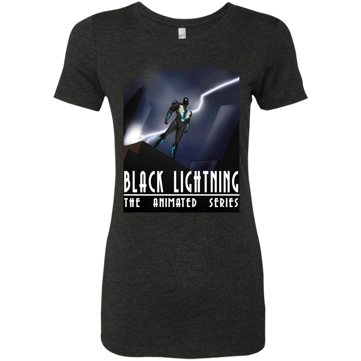T-Shirts Vintage Black / S Black Lightning Series Women's Triblend T-Shirt