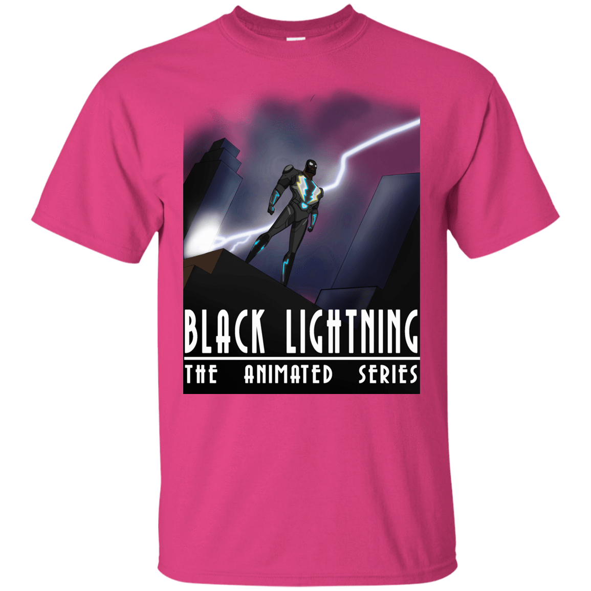 T-Shirts Heliconia / YXS Black Lightning Series Youth T-Shirt