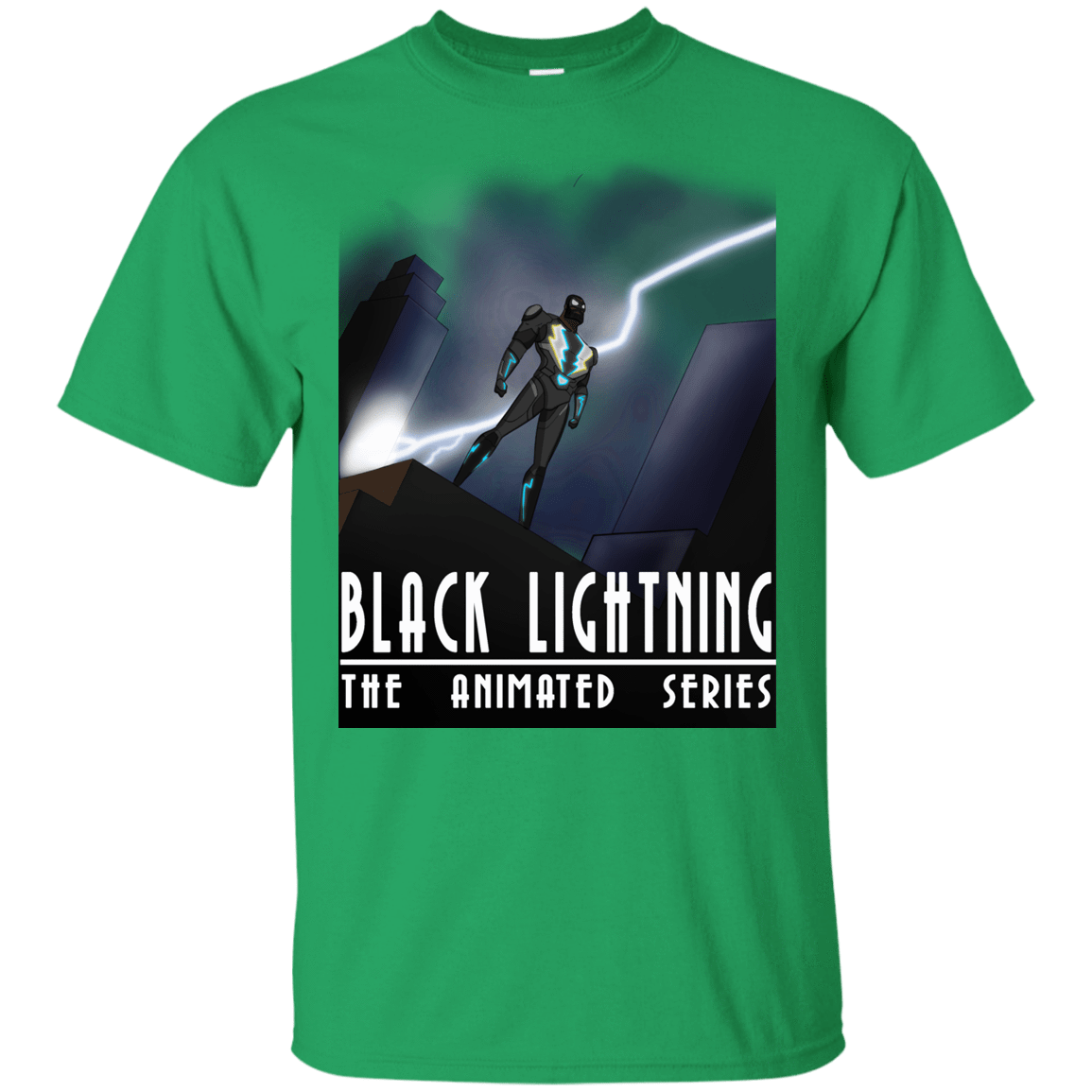 T-Shirts Irish Green / YXS Black Lightning Series Youth T-Shirt
