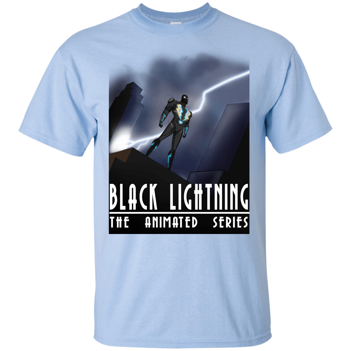 T-Shirts Light Blue / YXS Black Lightning Series Youth T-Shirt