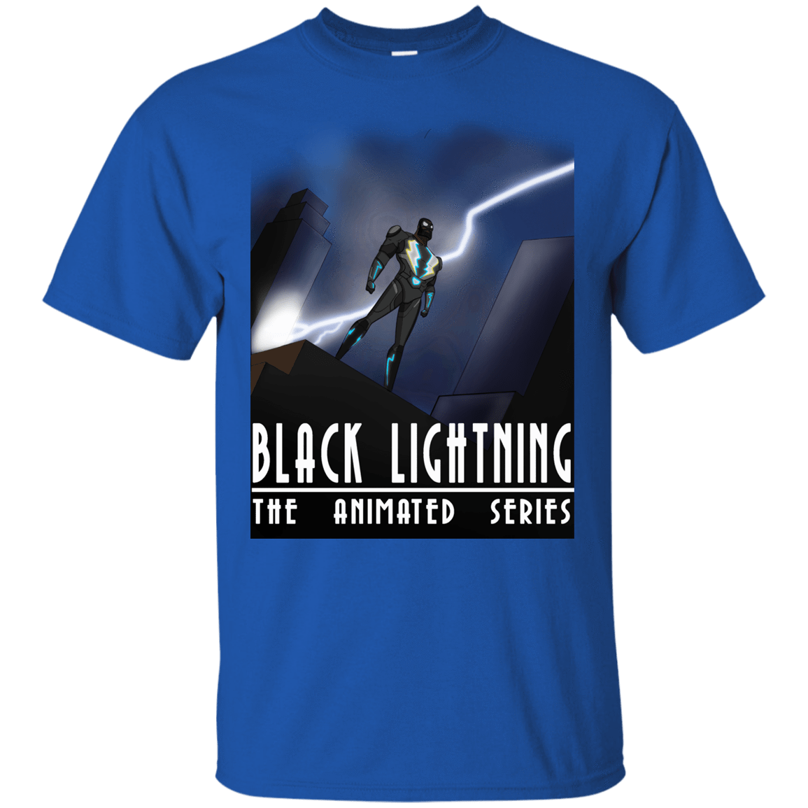T-Shirts Royal / YXS Black Lightning Series Youth T-Shirt