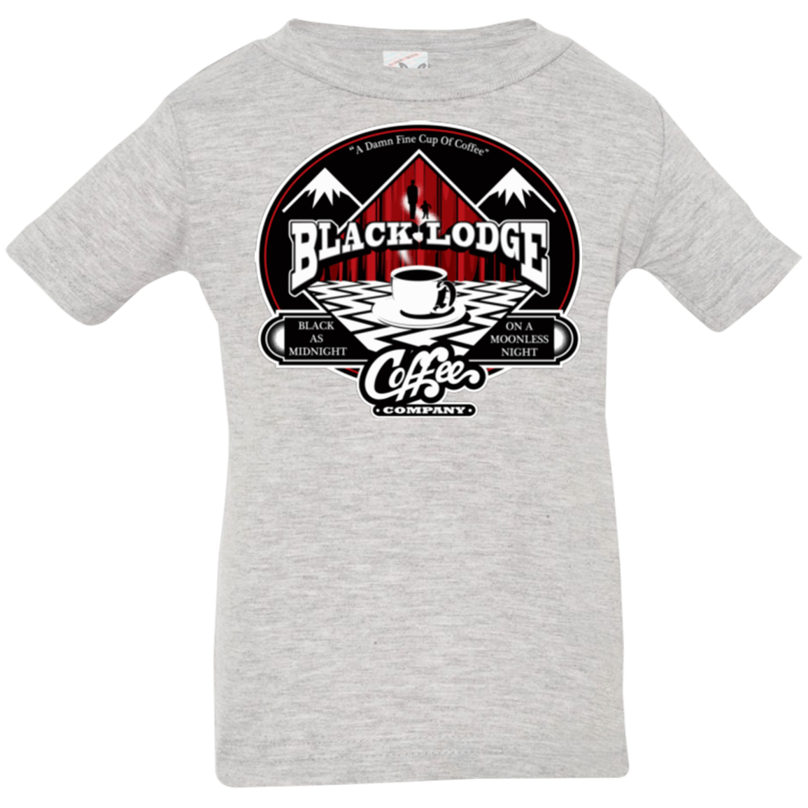 T-Shirts Heather / 6 Months Black Lodge Coffee Company Infant Premium T-Shirt